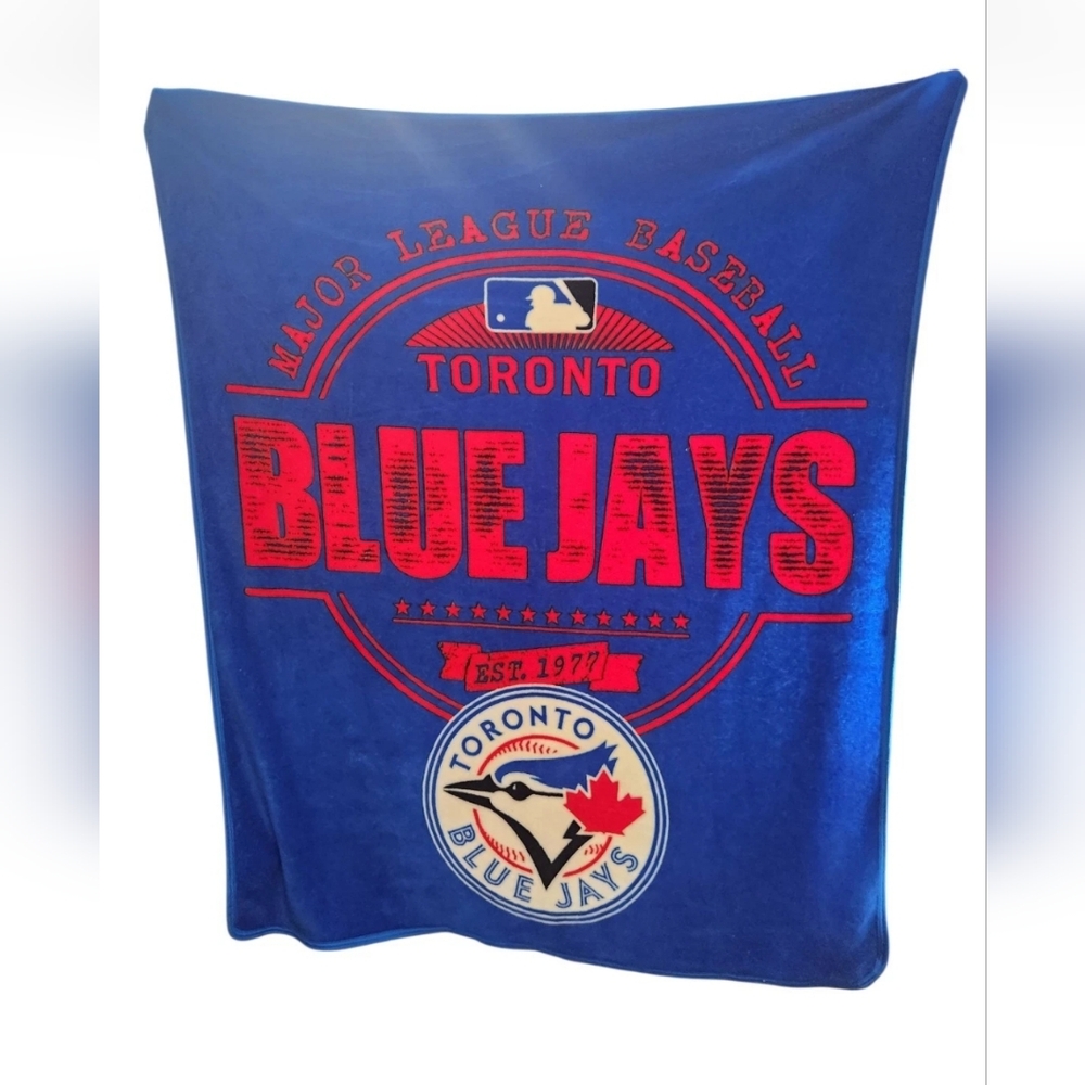 Toronto Blue jays 2012 -2019 soft throw blanket northwest company MLB baseball